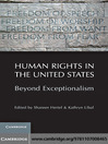 Human Rights in the United States (eBook): Beyond Exceptionalism